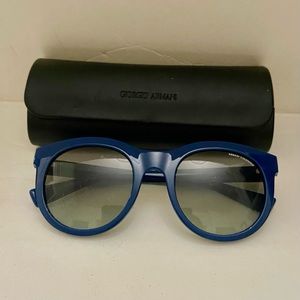 Armani Exchange Blue Marble Sunglasses AX 40535 819311 51-21 140 2N